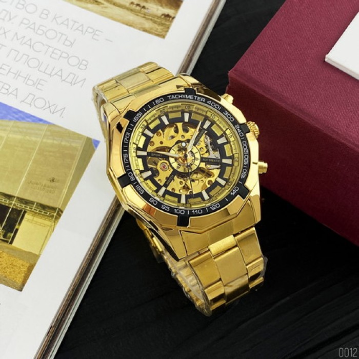 Годинник Forsining 8042 Gold-Black – елегантність та надійність