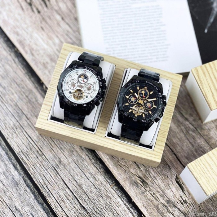 Наручний годинник Forsining 6913 All Black