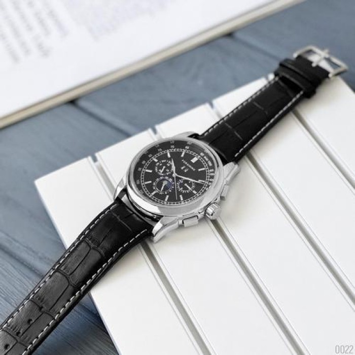 Наручний годинник Forsining 319 Black-Silver-Black