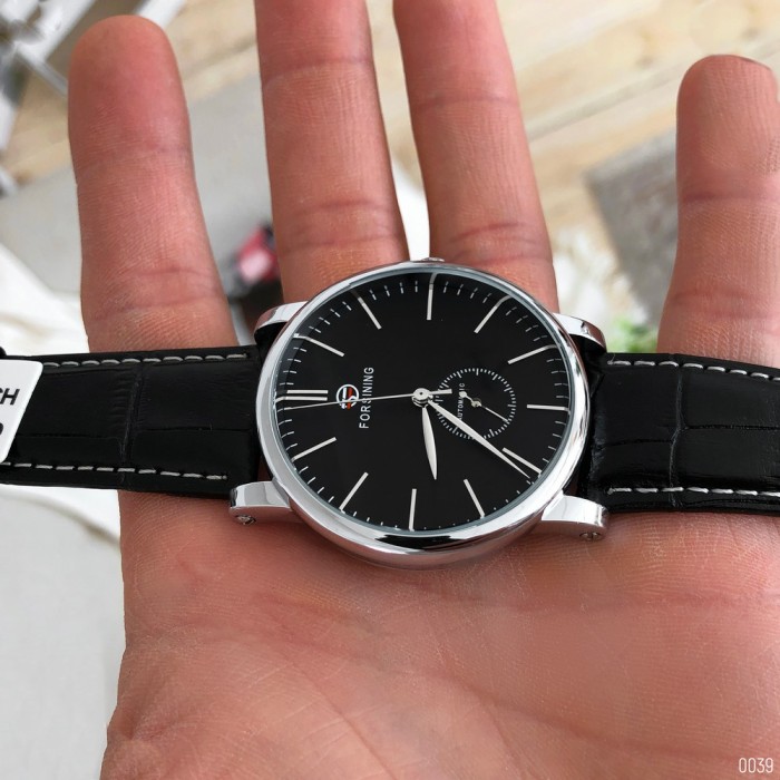 Forsining 8214 Silver-Black