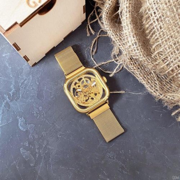 Наручний годинник Forsining 8181 All Gold