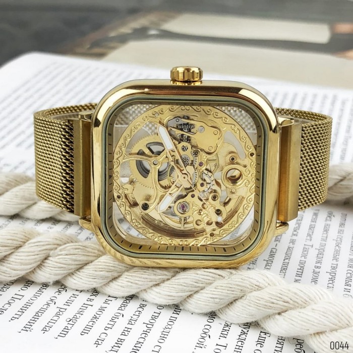 Наручний годинник Forsining 8181 All Gold