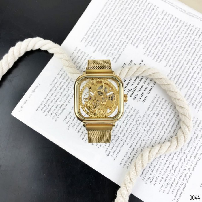 Наручний годинник Forsining 8181 All Gold