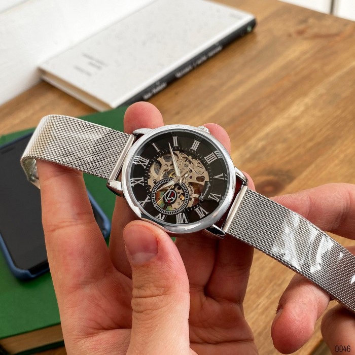 Годинник Forsining 8099 All Silver – стиль та функціональність