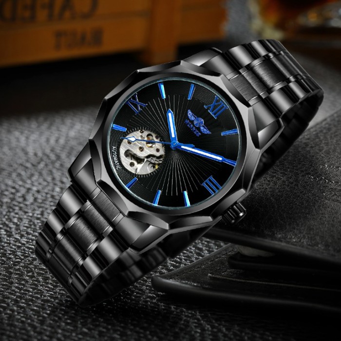 Годинник Winner 8116 Black-Blue – стиль та надійність