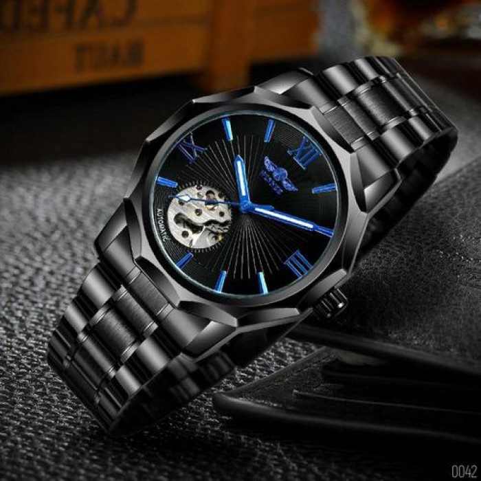 Годинник Winner 8116 Black-Blue – стиль та надійність