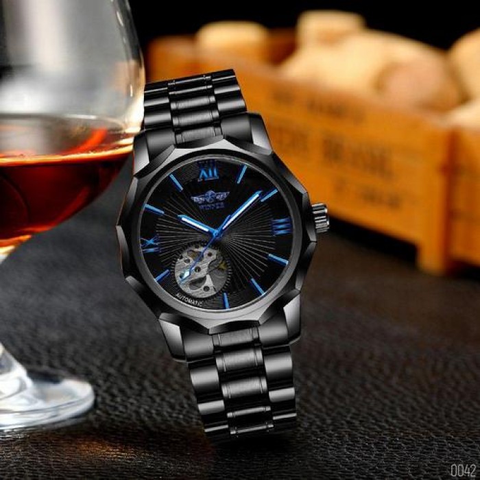Годинник Winner 8116 Black-Blue – стиль та надійність