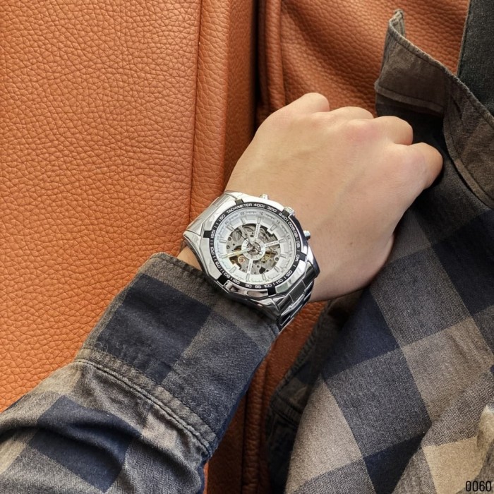 Forsining 8042 Silver-White – Стильний чоловічий годинник