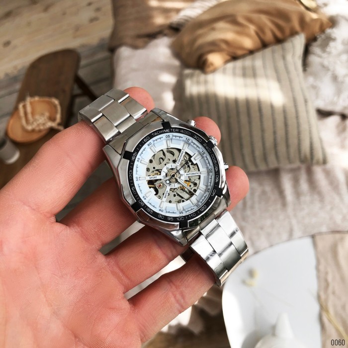 Forsining 8042 Silver-White – Стильний чоловічий годинник