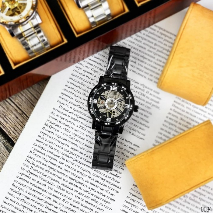 Годинник Forsining 8209 Black-Silver: елегантність і стиль