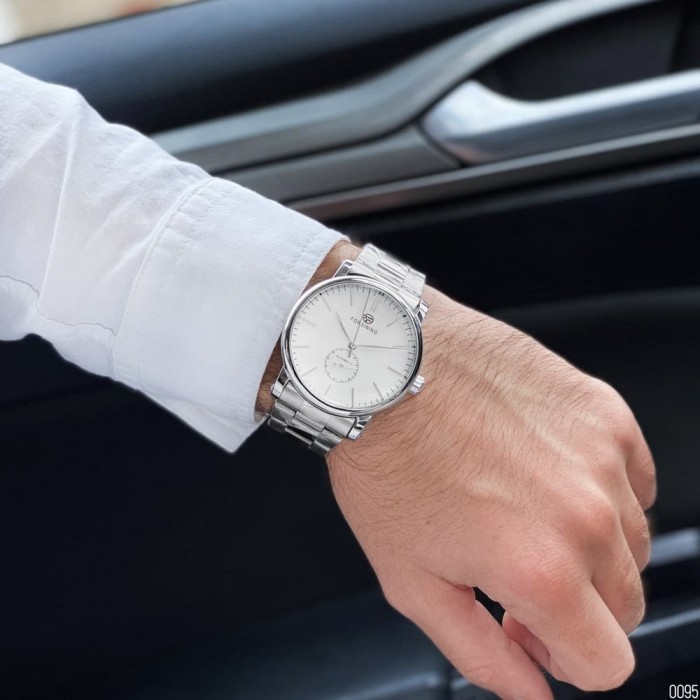 Годинник Forsining 8214 Silver-White – стиль та надійність