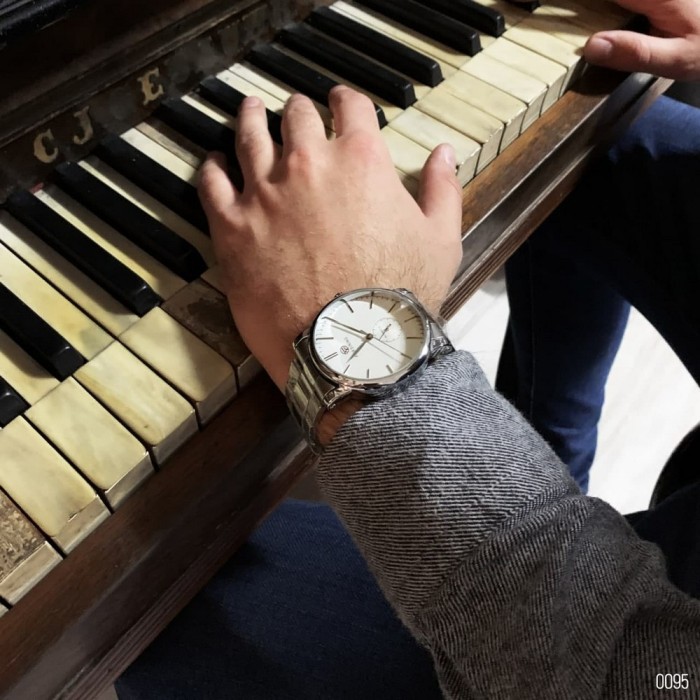 Годинник Forsining 8214 Silver-White – стиль та надійність