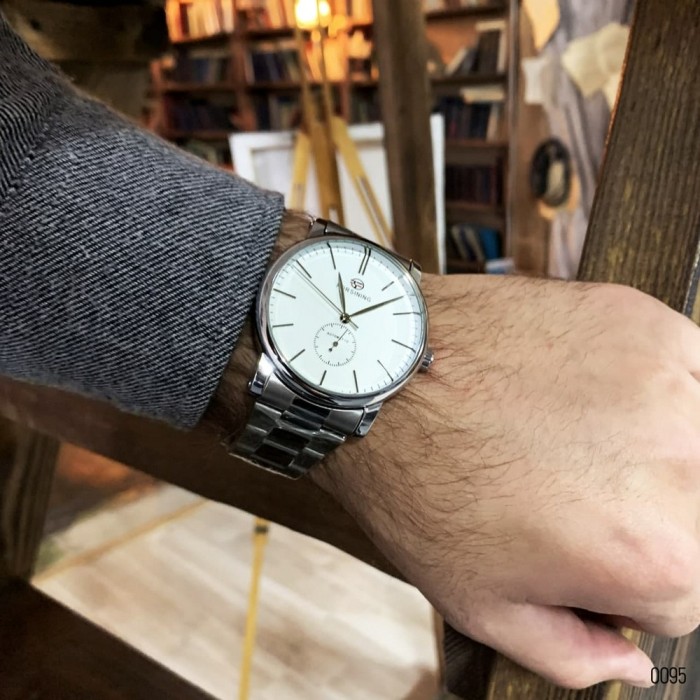 Годинник Forsining 8214 Silver-White – стиль та надійність