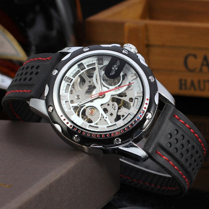 Наручний годинник Winner 8027 Black-Silver-White