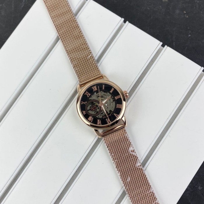 Наручний годинник Forsining 8099 Cuprum-Black