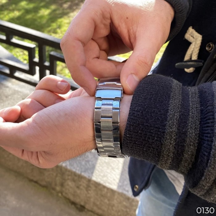 Наручні годинники Forsining 6917 Silver-White