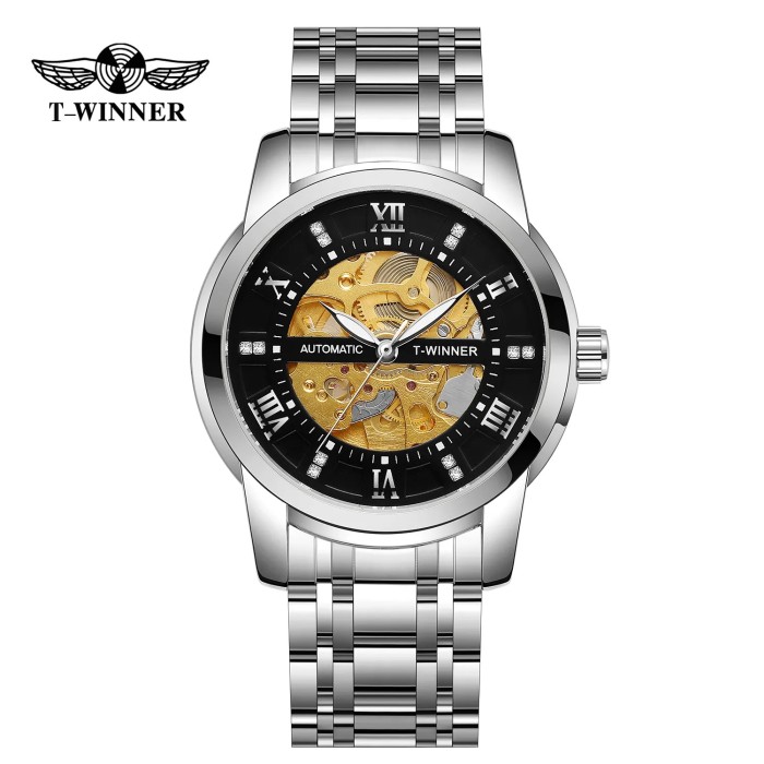 Годинник Forsining 8241 Silver-Black: поєднання стилю та якості