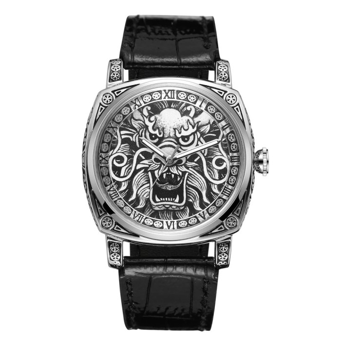 Чоловічі наручні годинники Forsining 8259 Dragon