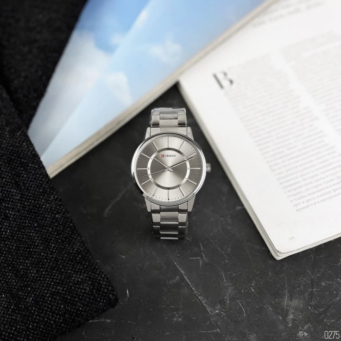 Curren 8385 Silver-Gray