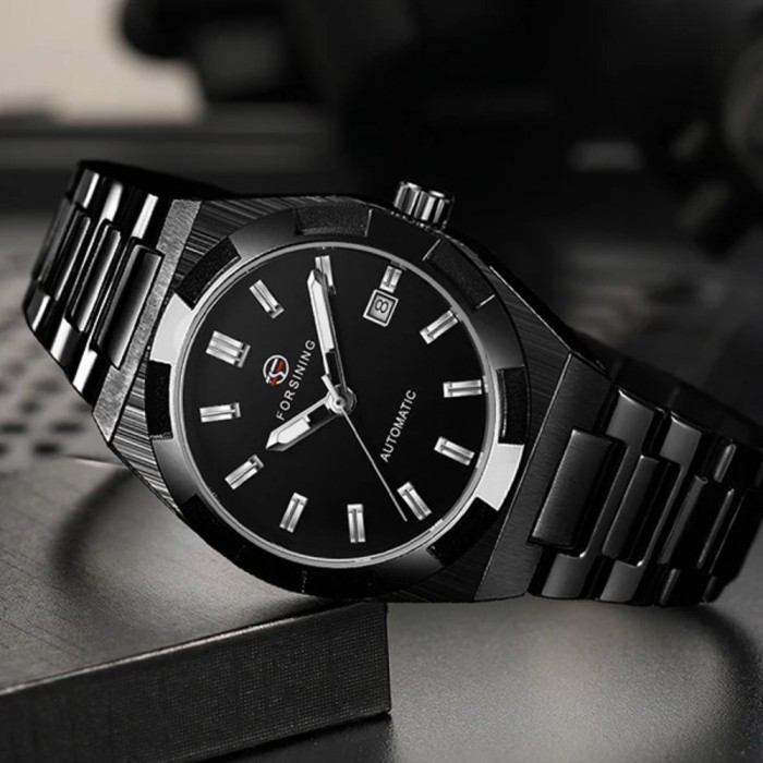 Годинник Forsining 8264 Black – елегантний чоловічий аксесуар