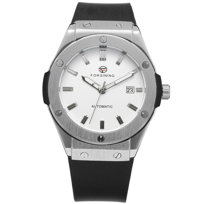 Годинник Forsining 8107 Silver-White - Стиль та Функціональність