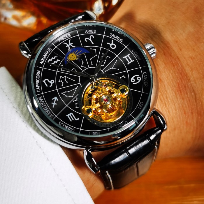 Годинники Winner 8271 Silver-Black