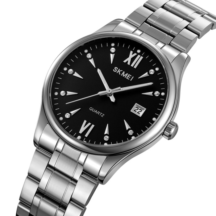 Годинник Skmei 2158SIBK Silver-Black - Стильний чоловічий аксесуар