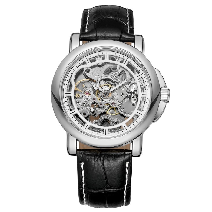 Годинник Forsining 8156 Black-Silver: Елегантність та Надійність