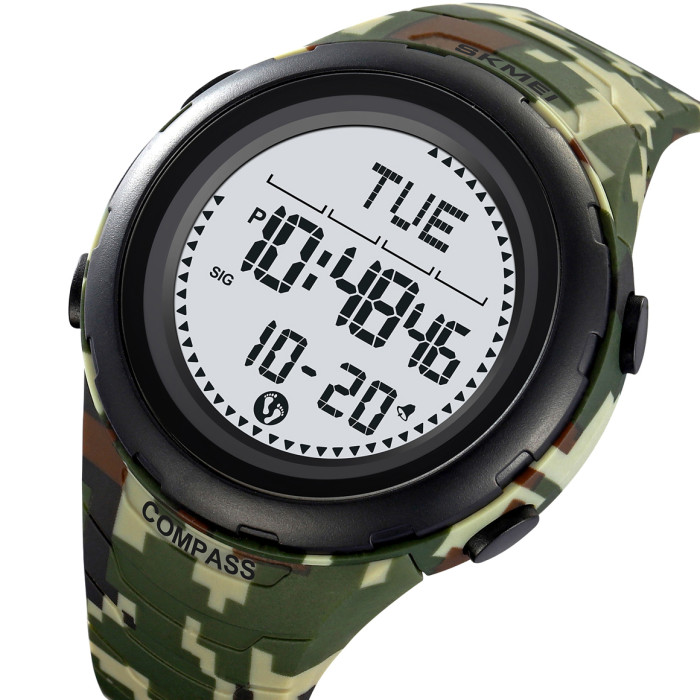 Наручні годинники Skmei 2166CMGN в армійському стилі