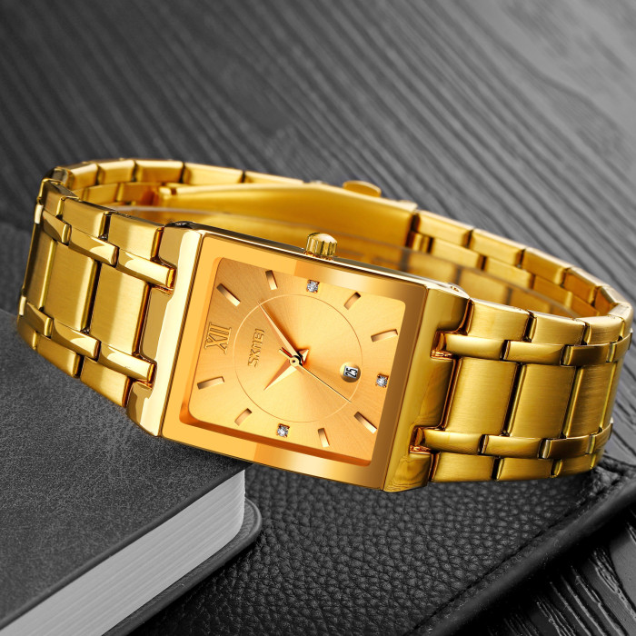Годинники Skmei 9263GDGD Gold-Gold – Стильний аксесуар для чоловіків