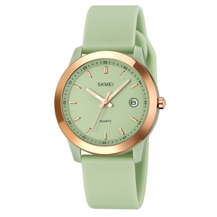 Жіночий наручний годинник Skmei 2319GN зеленого кольору