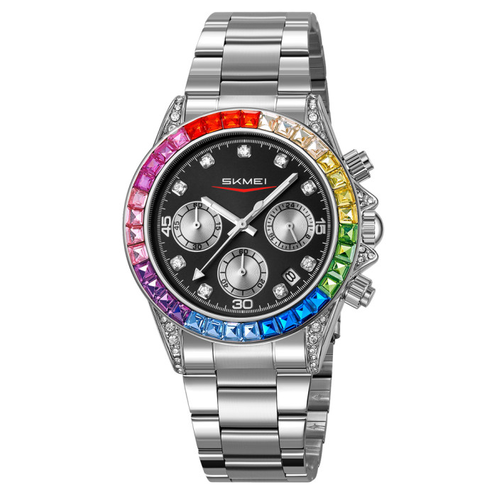 Наручний годинник Skmei 2352SIBK Silver-Black