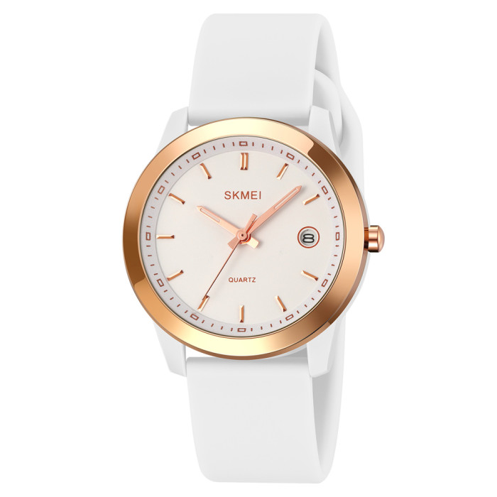 Жіночий наручний годинник Skmei 2319WT White