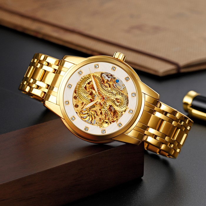 Skmei 9310GDSI Gold-Silver