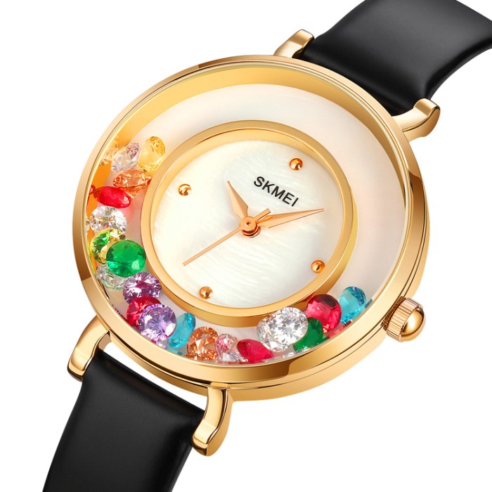 Жіночі наручні годинники Skmei 2041GD Gold