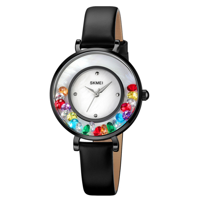 Жіночий наручний годинник Skmei 2041BK Black