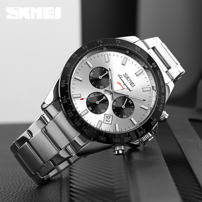 Наручні годинники Skmei 9259SISI Silver-Silver