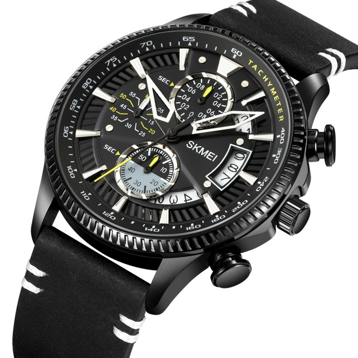 Годинник Skmei 2059BK Black - Стильний Чоловічий Аксесуар