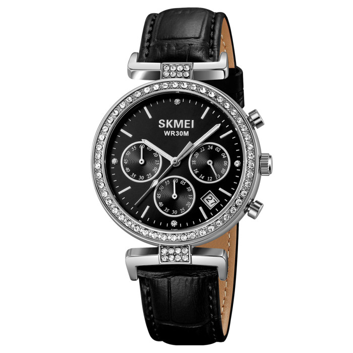 Наручний годинник Skmei 2089SIBK Silver-Black