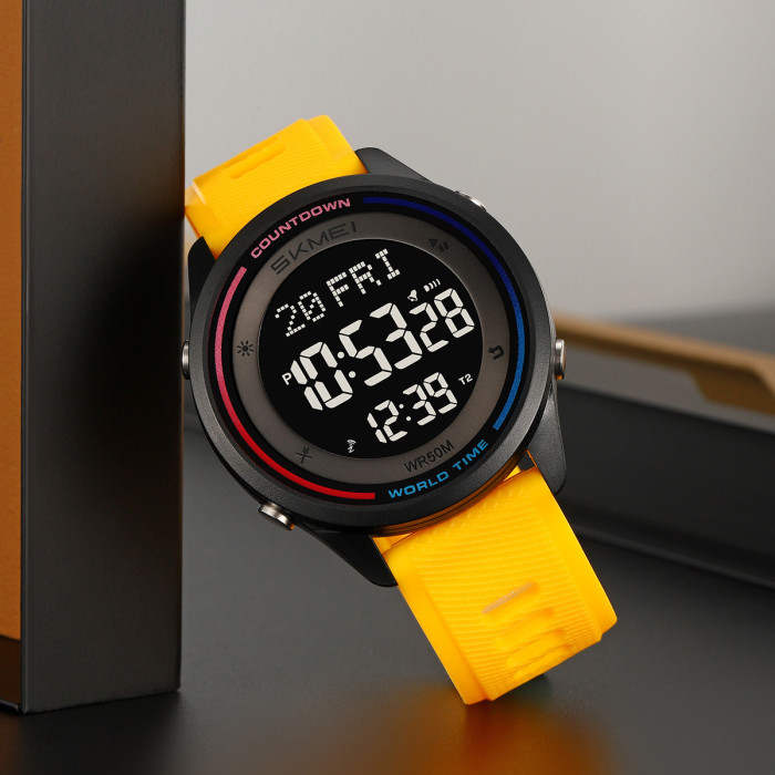 Наручний годинник Skmei 2348YL Yellow – стиль та функціональність