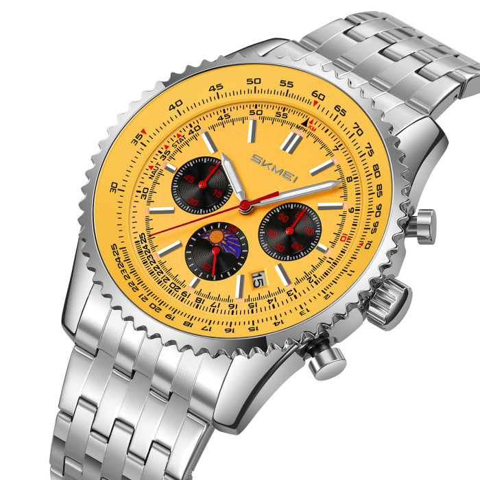 Годинник Skmei 9348GD Gold - стильний аксесуар для чоловіків