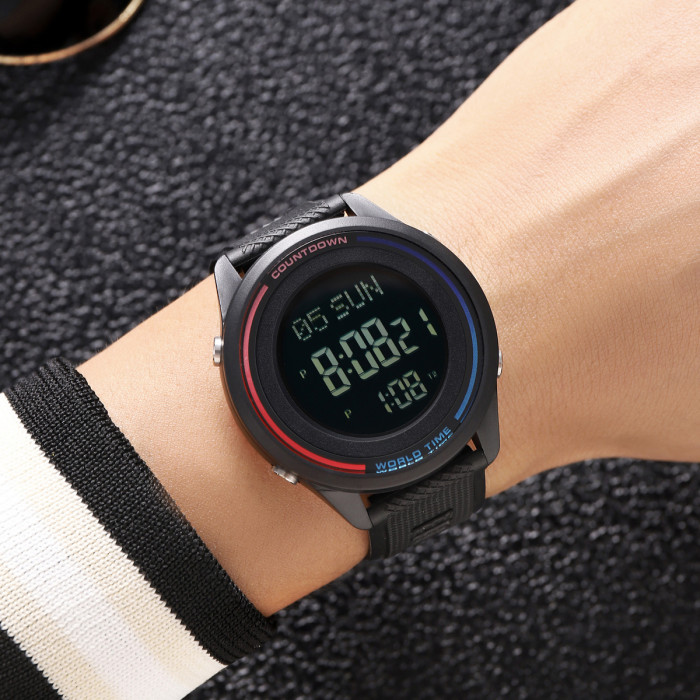 Чоловічий наручний годинник Skmei 2348BKBK Black