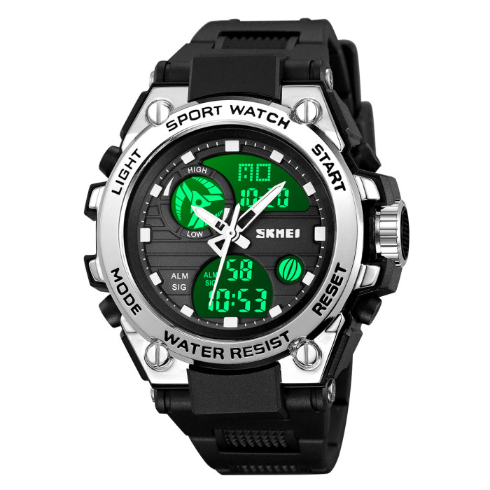 Годинник Skmei 2360BKSI Black-Silver