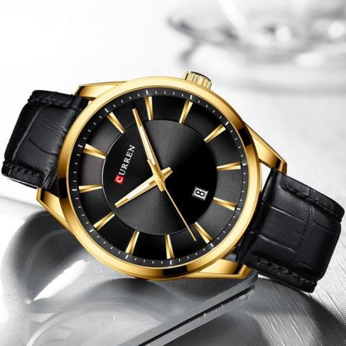 Curren 8365 Black-Gold