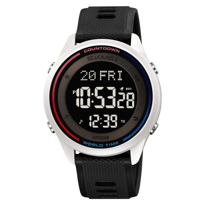 Годинник Skmei 2348WT White – Спортивний стиль та функціональність