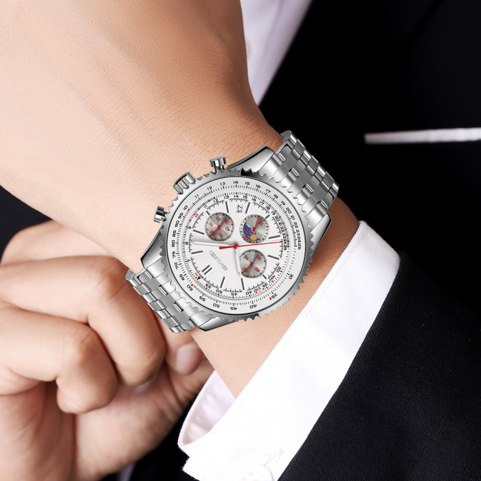 Наручний годинник Skmei 9348SI Silver: стиль та елегантність