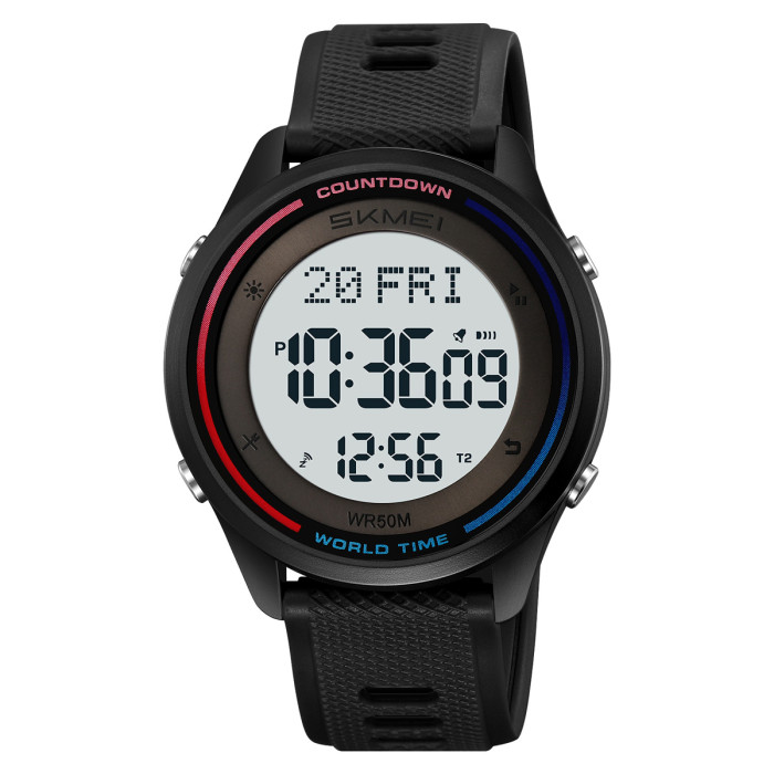 Годинник Skmei 2348BKWT Black-White – Спортивний стиль для активних