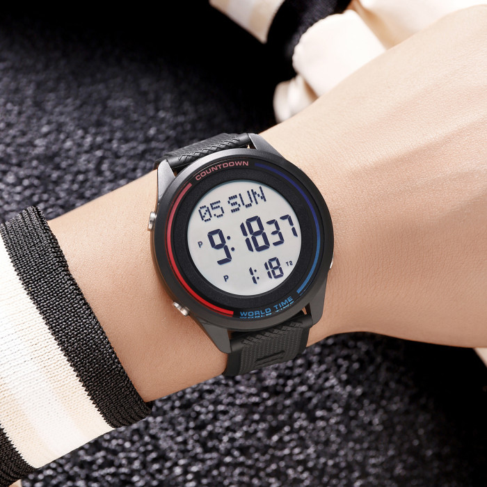 Годинник Skmei 2348BKWT Black-White – Спортивний стиль для активних