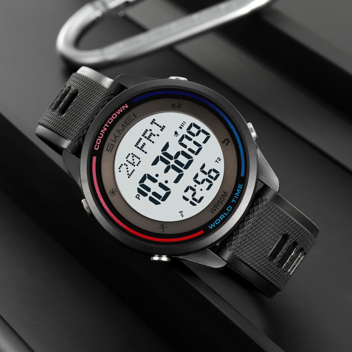Годинник Skmei 2348BKWT Black-White – Спортивний стиль для активних