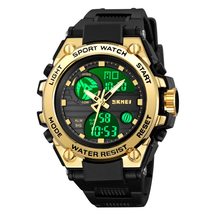 Годинник Skmei 2360BKGD Black-Gold – Стиль та Функціональність